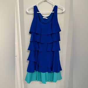 Calvin Klein Ruffle Dress